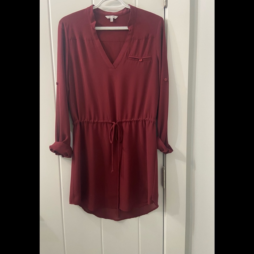 Naked Zebra long sleeve dress